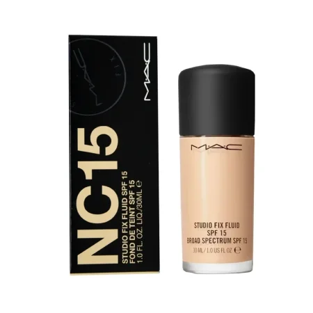 MAC Studio Fix Fluid SPF 15 NC15 Foundation - 30ml